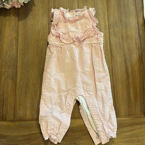 Janie and Jack Baby Girl Overalls